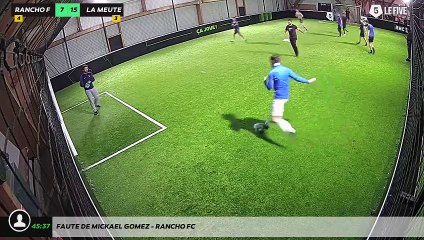 Faute de Mickael GOMEZ - RANCHO FC