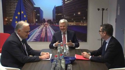 Bolaños, Reynders y Pons, en la segunda reunión sobre la amnistía