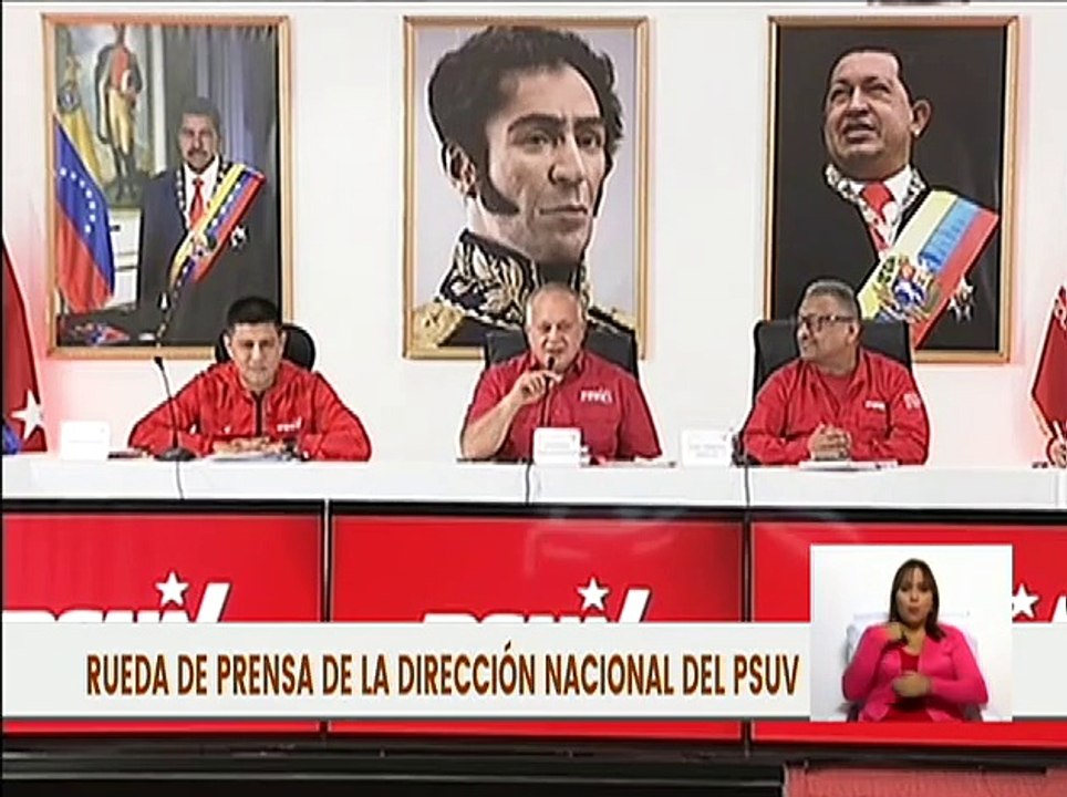 Primer. Vpdte. del PSUV Diosdado Cabello: No somos colonia de nadie, estamos decididos a ser libres