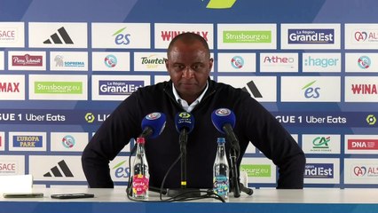 Patrick Vieira : "L'occasion d'Emegha nous aurait permis de revenir dans le match"