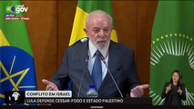 Lula acusa Israel de cometer 'genocídio' em Gaza e faz comparação com Hitler