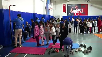 Geleceğin şampiyon sporcuları tespit ediliyor