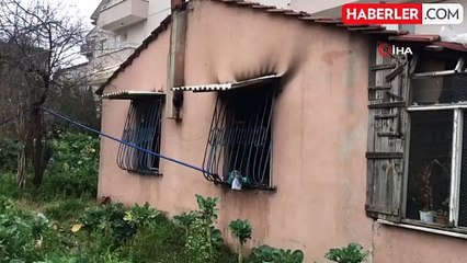 Çakmakla oynayan 5 yaşındaki çocuk gecekonduyu yaktı