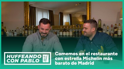 Comemos en el restaurante con estrella Michelín más barato de Madrid