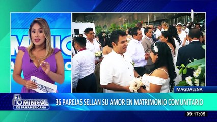 ¡Magdalena se vistió de blanco! 36 parejas sellaron su amor en matrimonio comunitario