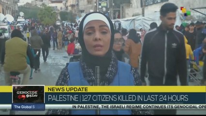 Over 127 Palestinians were killed in the last 24 hours in Gaza