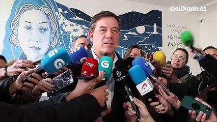 Besteiro, candidato socialista, ya ha votado: "Cuanta más gente participe, mejor"