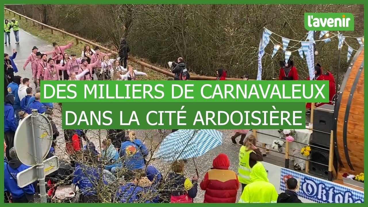 Une dose énorme de bonne humeur au carnaval de Martelange.