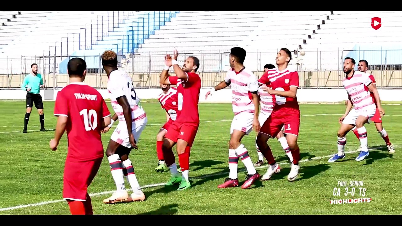 ملخص و أهداف المباراة الوديّة ضد تينجة الرياضية