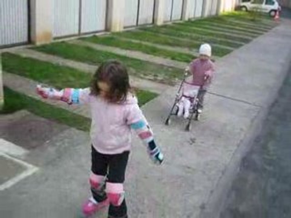 eden fait du rollers