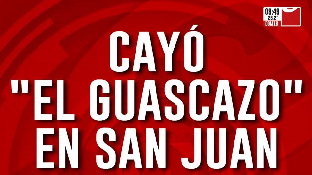 Cayó El Guascazo en San Juan: había matado a su pareja a a puñaladas
