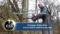 Introït Reminiscere du Deuxième dimanche de Carême - Ermitage Saint-Bède Jean-Claude Guerguy pour Ciné Art Loisir.