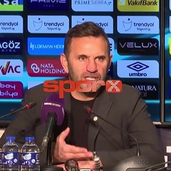 Okan Buruk: "Bu şampiyonluk maçı"