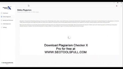 Check if the content you have written has been copied