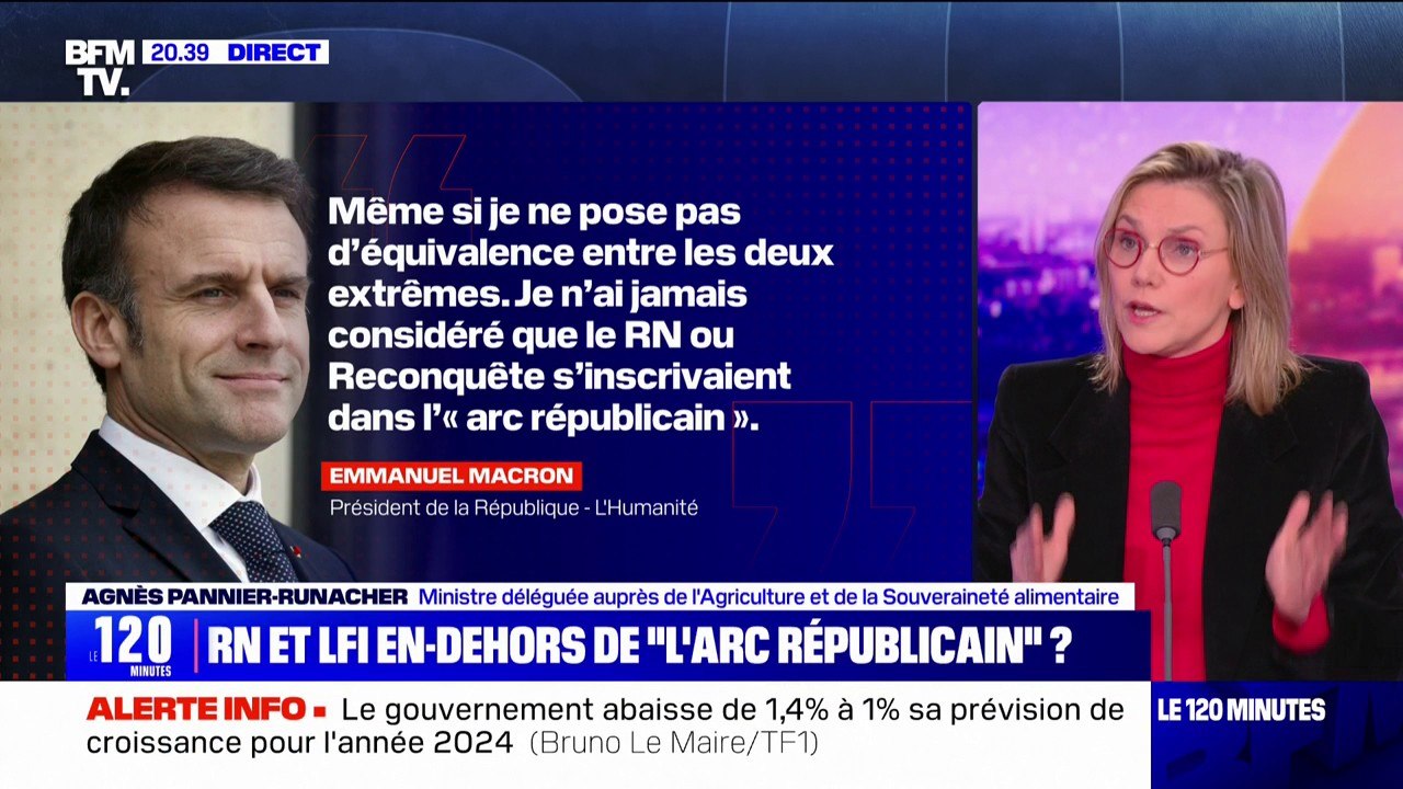 Agnès Pannier-Runacher: "Je n'ai jamais fait de compromis avec le RN, et je n'en ferai jamais"