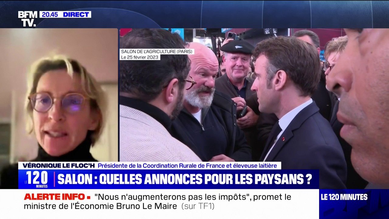 Agriculture: "Plus on discute avec le gouvernement, plus on a l'impression de reculer", affirme Véronique Le Floc'h, éleveuse laitière