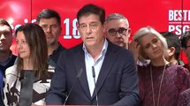 Besteiro: “Los socialistas somos demócratas y aceptamos sin reservas el mandato de las urnas”