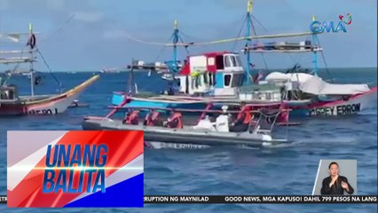 Malaking tulong ang regular na paghatid ng supplies ng BFAR at PCG sa Bajo de Masinloc, ayon sa mga mangingisda | UB