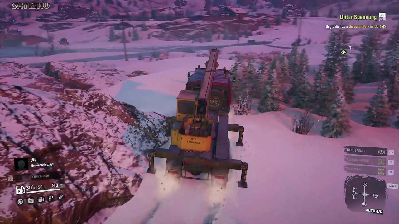 Kleiner Hänger für Zwischendurch. SnowRunner #244