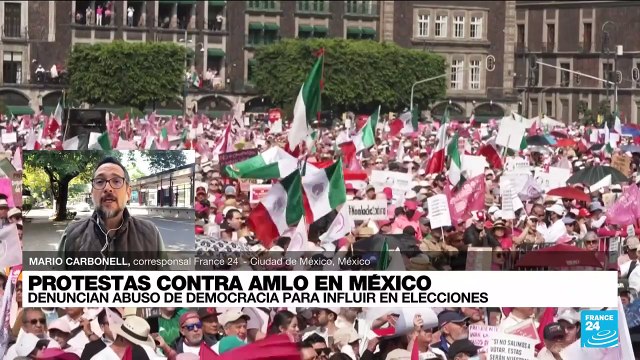 Informe desde Ciudad de México: masivas protestas contra reformas de AMLO