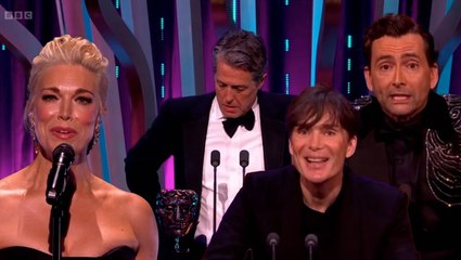 Cringe, tears, and jokes: Best moments from Baftas 2024