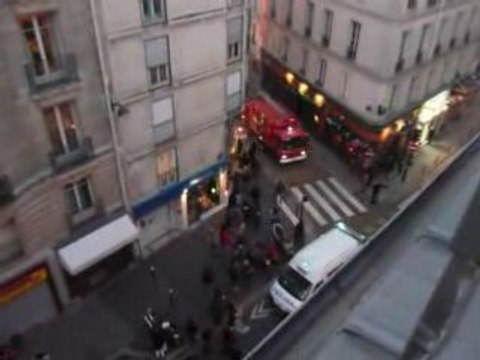 Incendie (1) du 3 avril 2008, rue saint jacques Paris