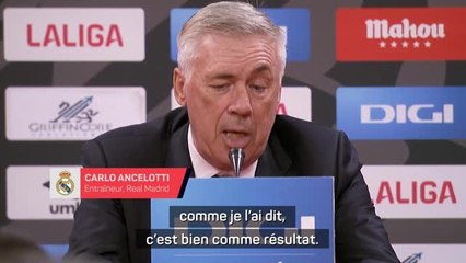 Real Madrid - Ancelotti : “Les matches que tu ne peux pas gagner, il ne faut pas les perdre”