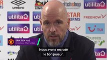 Man. United - ten Hag ravi de Højlund : “Un battant”