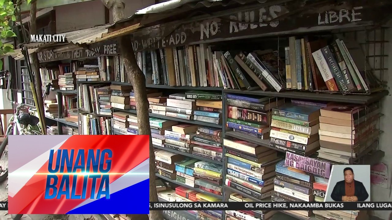 Daan-daang libro, libreng mahihiram at makukuha sa 24/7 community ...