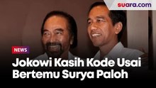 Bongkar Isi Pertemuan dengan Surya Paloh di Istana, Jokowi Kasih Kode Begini