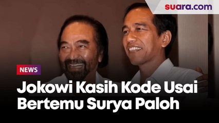 Bongkar Isi Pertemuan dengan Surya Paloh di Istana, Jokowi Kasih Kode Begini