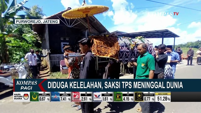 Diduga Kelelahan, Saksi TPS dan Petugas Pengamanan Langsung Pemilu Meninggal Dunia