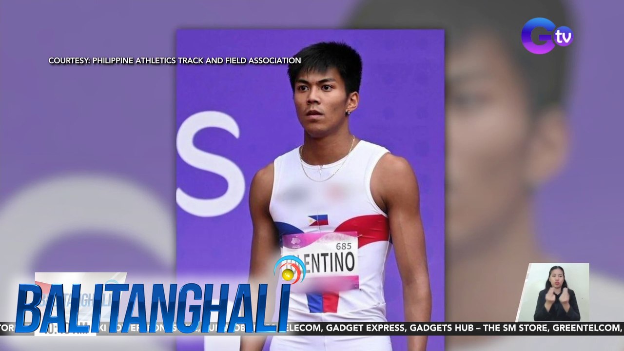 Filipino sprinter John Tolentino, wagi ng bronze medal sa 2024 Asian Indoor Athletics Championships | BT