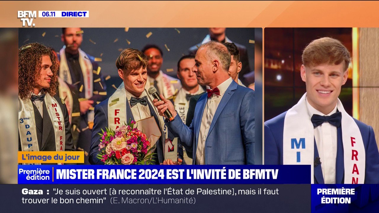 Charles Stamper, élu Mister France 2024, revien...