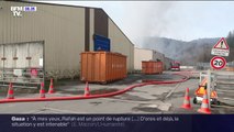 La colère des habitants après l'incendie de l'usine de batteries dans l'Aveyron
