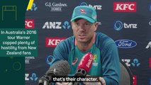 'That's their character' - Warner lands the first blow against Kiwi fans