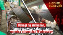 Bahagi ng simbahan, bumagsak sa kalagitnaan ng misa nitong Ash Wednesday | Kapuso Mo, Jessica Soho