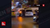 İzmir'de sosyal medya için video çekerken, kazayı görüntüledi