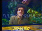 Il Bottegone di Narciso Parigi. Paolo Frescura in  Duorme. Canale 48 - Firenze - 1980