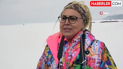 Van Gölü Ekspresi fotoğrafçıların ilgi odağı oldu