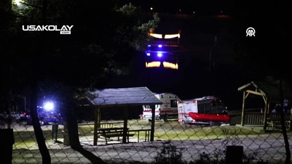 Uşak'ta Gölete Otomobil Düştü 1 Kişi Kayıp