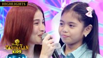 Anne gives Princess a gift because she misses her OFW daddy | Tawag ng Tanghalan Kids