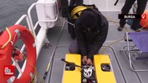 Marmara Denizi'nde batan geminin mürettebatını arama çalışmalarında dördüncü gün