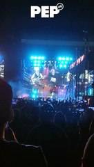 Fireworks display excites crowd while singing to Rivermaya's "214" | PEP Jams