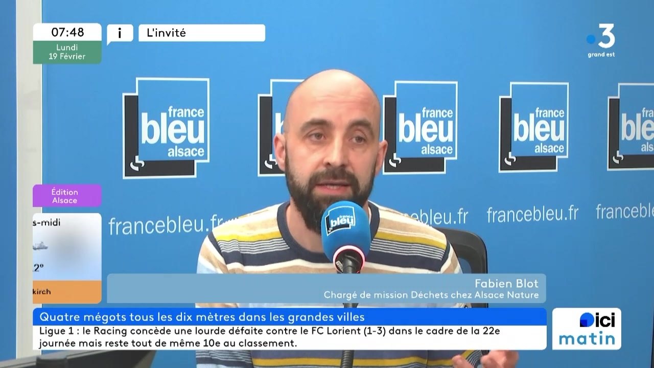 Fabien Blot, chargé de mission Déchets chez Alsace Nature, sur la taxe déchets