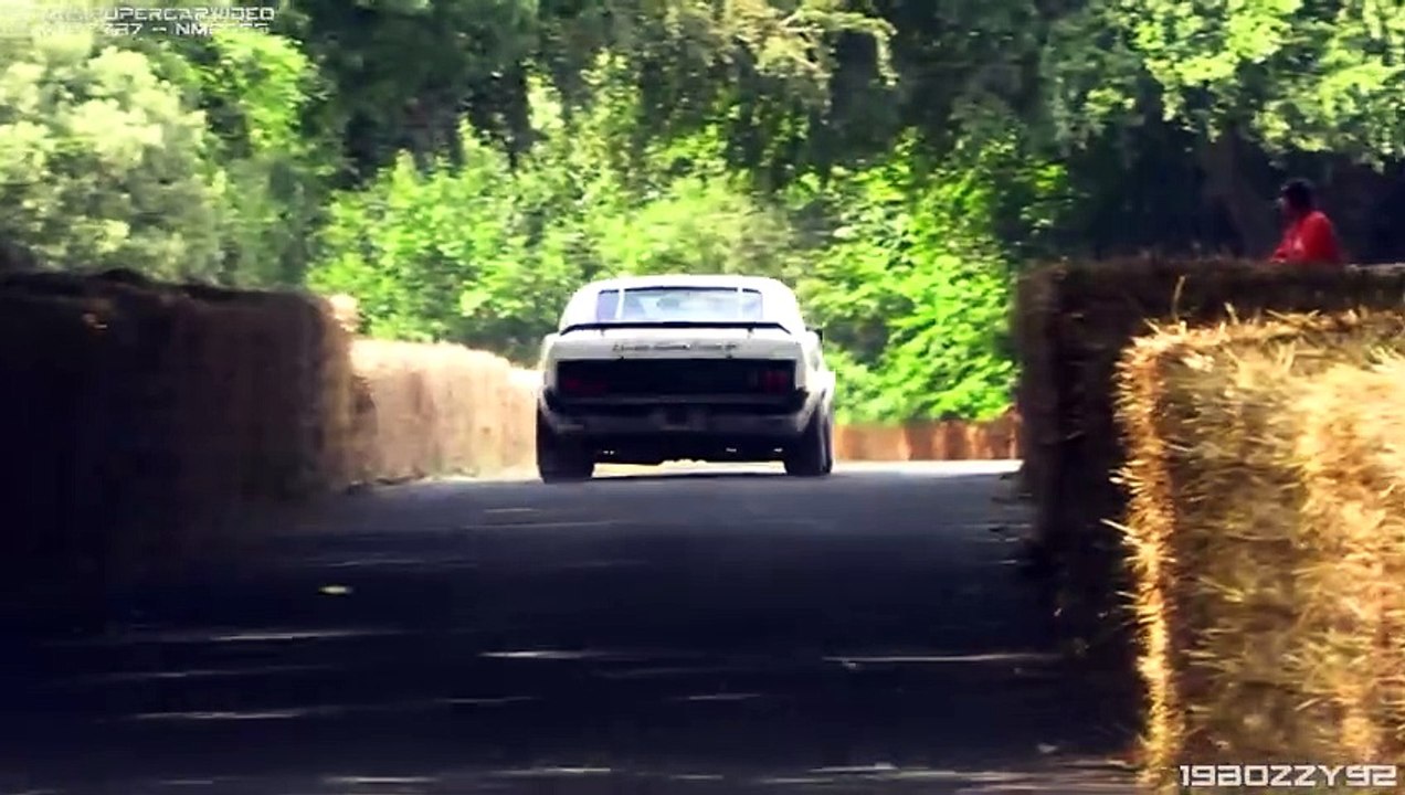 1970 Ford Mustang Boss 302 Trans-Am in action at Festival of Speed w- LOUD V8 Sounds!