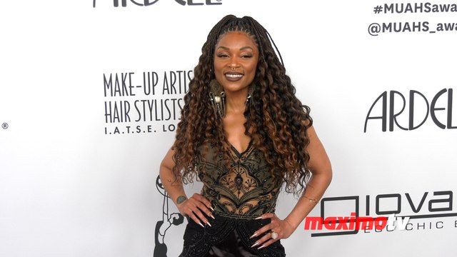 Helena-Alexis Seymour 11th Annual MUAHS Awards Gala Red Carpet