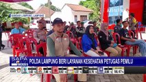 Polda Lampung Beri Layanan Kesehatan Petugas Pemilihan Umum 2024