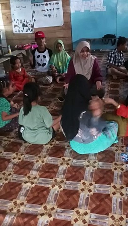 Keseruan di tempat les