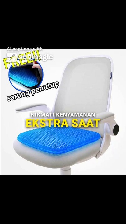 NIKMATI KENYAMANAN EKSTRA DENGAN KURSI SILIKON BERKUALITAS TINGGI! 